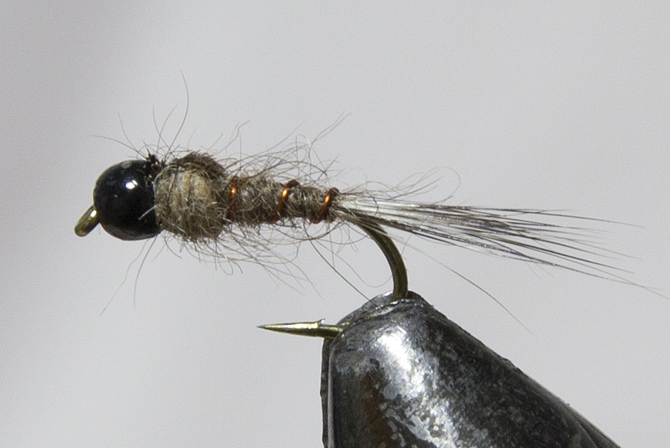 4-pack ICE FLIES Nymph Marflo Brown / scud . Available in size 8-14 